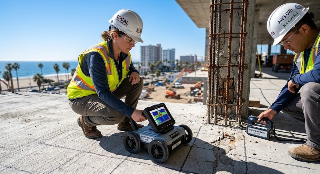 Diagnosing Rebar Oxidation and Concrete Spalling in Coastal SoCal Structures